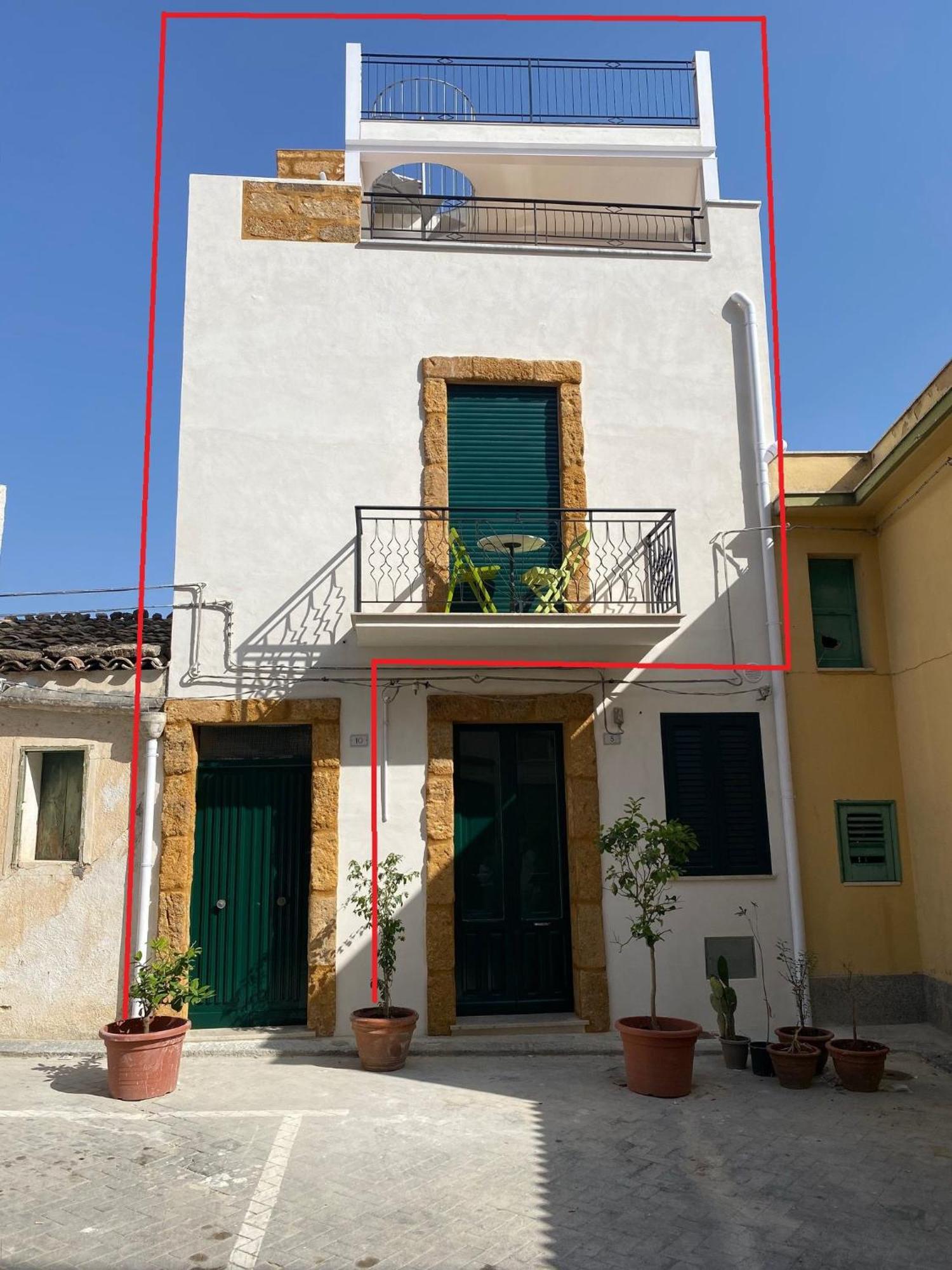 Ferienwohnung Vista Baglio Grande Sambuca di Sicilia Exterior foto